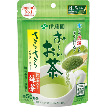 Ito En - Thé vert O-i Ocha Sarasara Instant Green Tea with Matcha 40g
