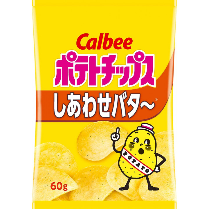 CALBEE - Honey & Butter Crispy Chips 60g