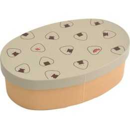 Gyutto Onigiri-san Antibakterielle Bento-Box Grau 475ml Japan