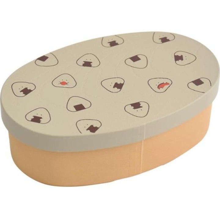Gyutto Onigiri-san Antibakterielle Bento-Box Grau 475ml Japan