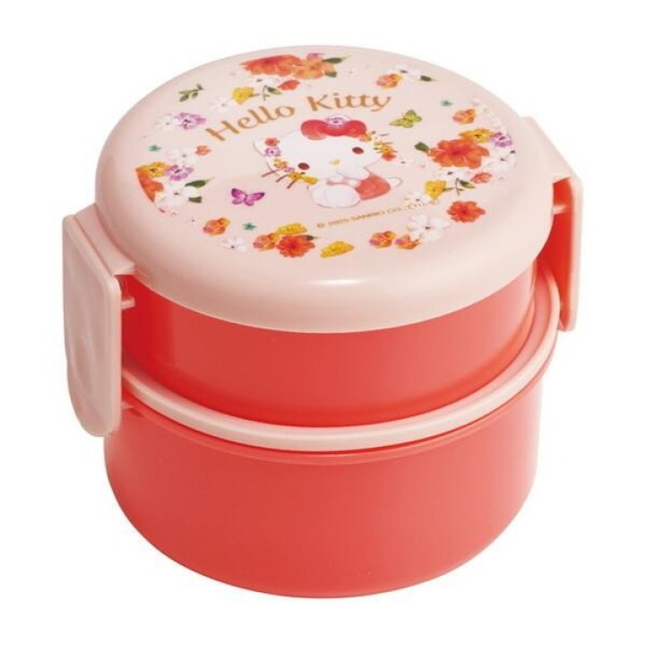 Skater Boîte Bento Hello Kitty 500ml 2 Étages Import Japonais