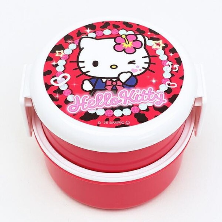 Caja Bento Redonda Hello Kitty 500ml Skater - Importación Japonesa