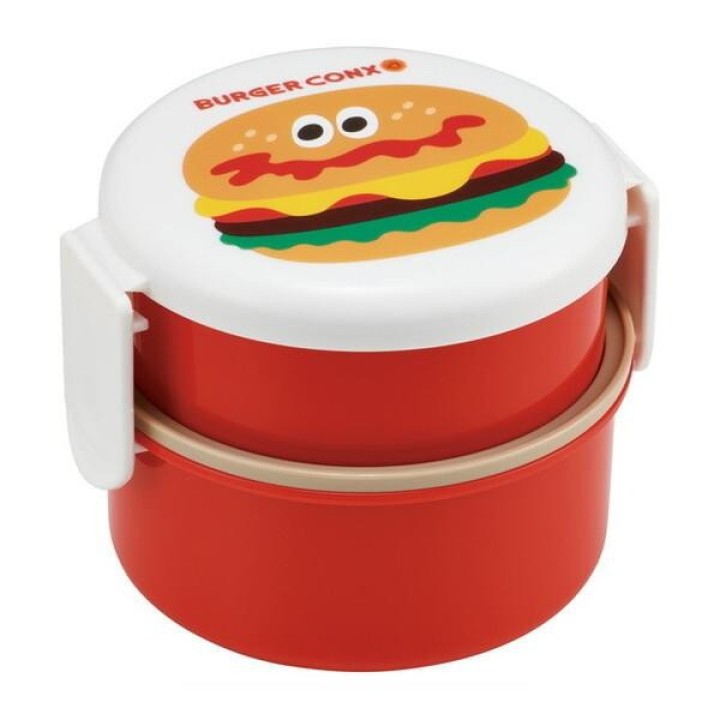 Skater Burger Conx Boîte Bento Ronde 500ml Import Japon