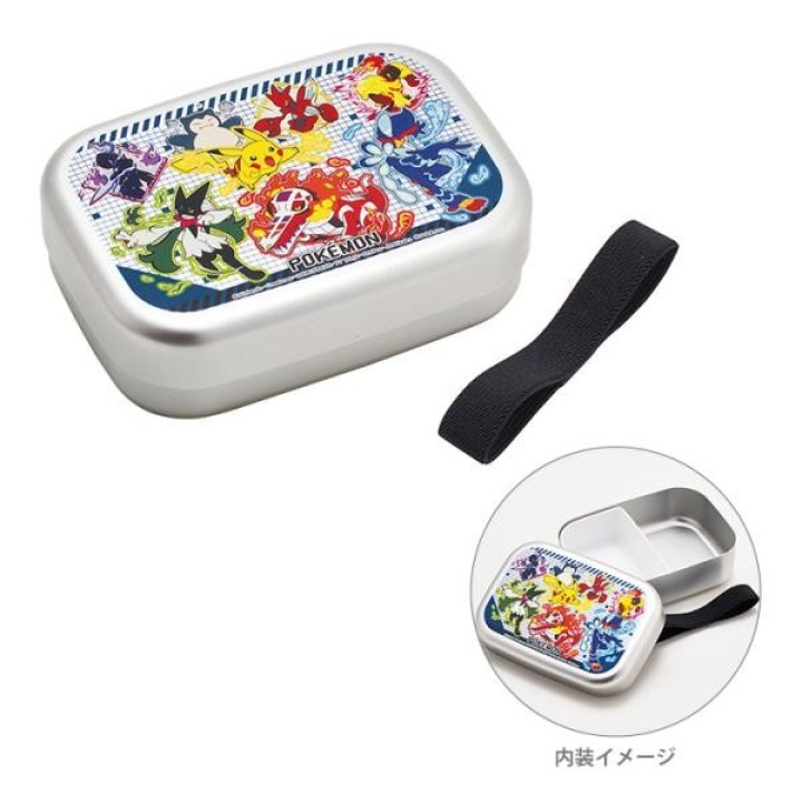 Bento Box Alluminio Pokémon 370ml Skater Importazione Giapponese