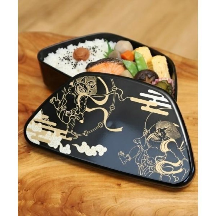 HAKOYA Boîte Bento Fuji Onigiri 460ml Maki-e Japonaise Authentique
