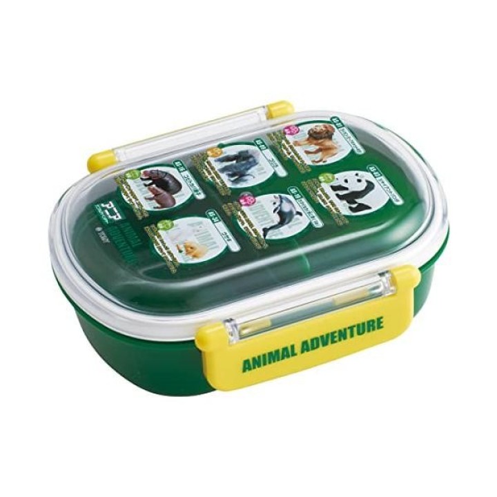 Skater Caja Bento Ania Dinosaurio 360ml Antibacteriano Japón