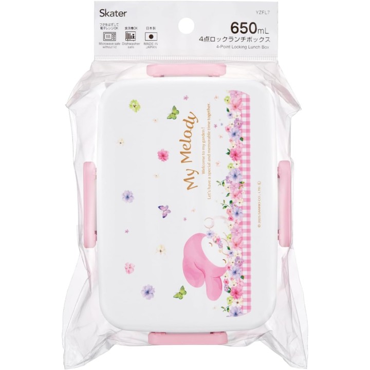My Melody Bento-Box 650ml Skater - Japanischer Import Sanrio Offiziell