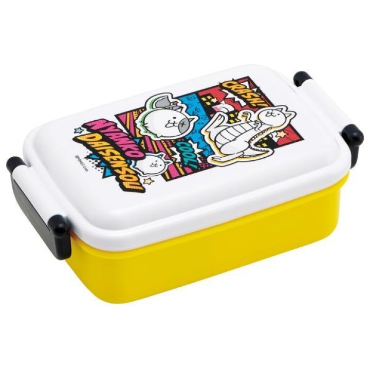 Boîte Bento Enfant 450ml Battle Cats Skater - Import Japonais