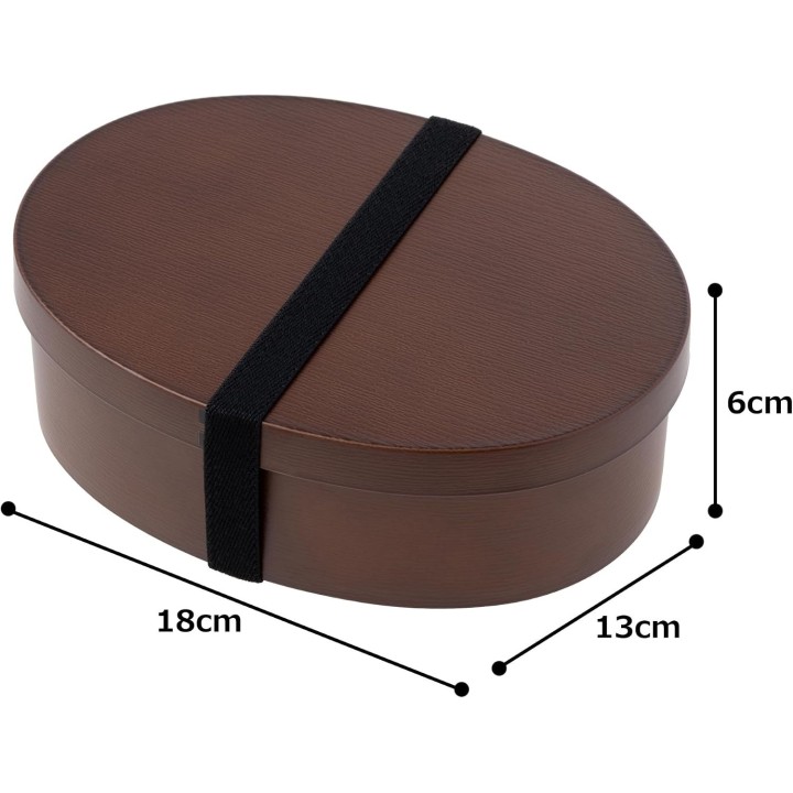 Wappa Ovale Bento-Box Groß - Authentischer Japan-Import