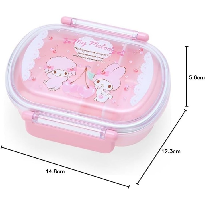 Sanrio My Melody Bento Box 360ml - Importazione Ufficiale Giapponese