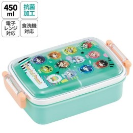 Skater Bento Enfant 450ml Antibactérien Colorful Peach Japon