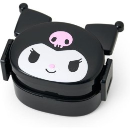 Sanrio Kuromi Boîte Bento 2 Étages Visage 540ml - Import Japon