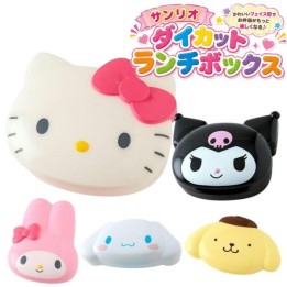 Sanrio Kuromi Boîte à Bento Forme Visage 320ml - Import Japonais