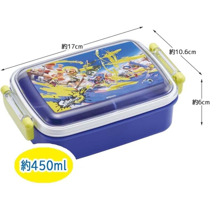 Scatola Bento Splatoon 3 450ml Skater Antibatterica Giappone