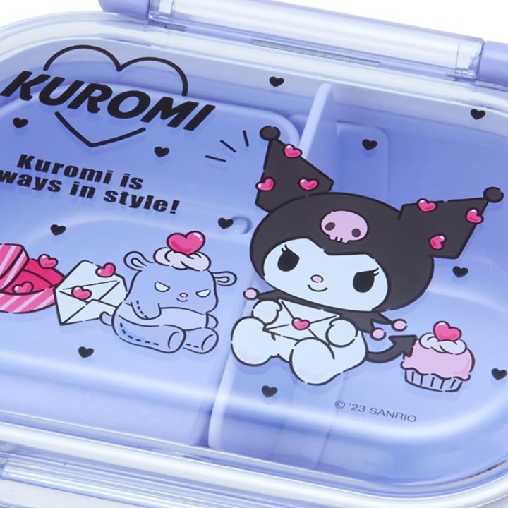 Sanrio Kuromi Bento Box 360ml Bambini - Importazione Ufficiale