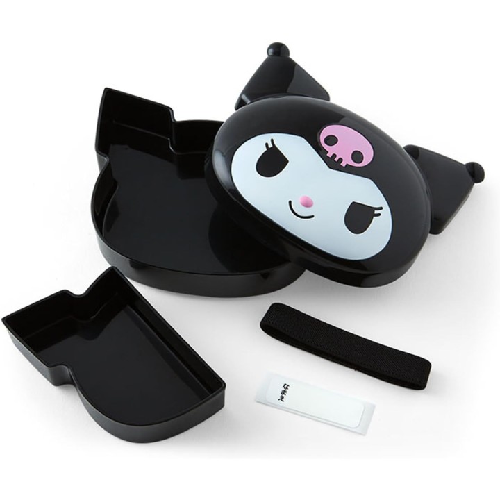 Sanrio Kuromi Lunch Box Bento Forma Viso 320ml - Importazione Giapponese