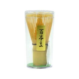 Matcha-Besen Chasen 100 Borsten Bambus Japanischer Import Authentisch