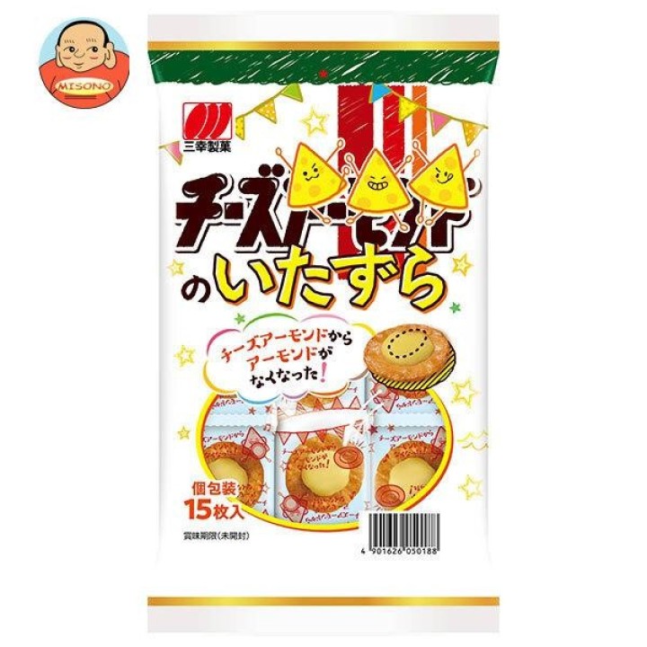 Sanko Seika Cheese no Itazura Senbei Import Giappone | Cookingsan
