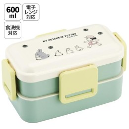 Lunch Box Totoro 600ml 2 Livelli Skater - Importazione Giapponese