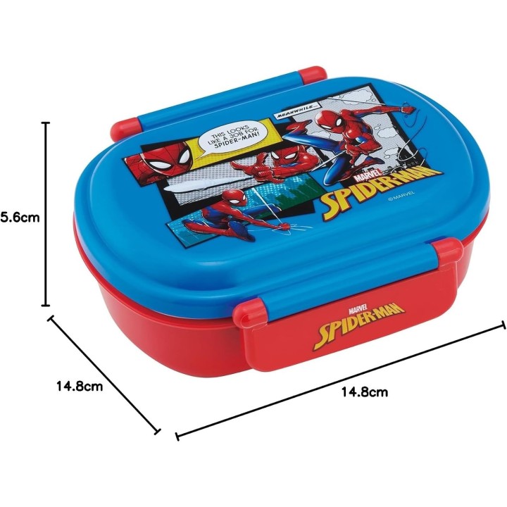 Skater Spider-Man Boîte Bento 360ml Enfant Import Japon