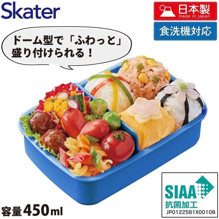 Boîte à bento « Skater Super Mario 23 » avec couvercle moelleux – Importée du Japon