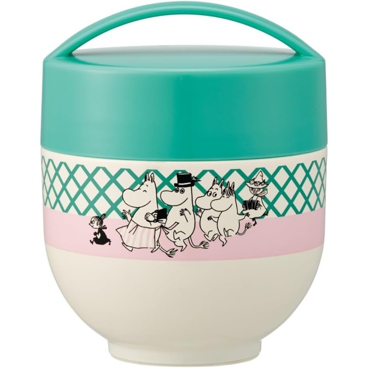 Skater Little My Moomin Lunch Jar Isotherme 540ml Rose Import JP