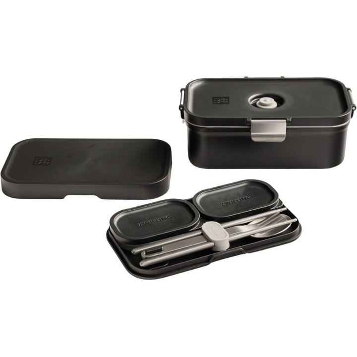 Zwilling Fresh & Save Bento Box Sottovuoto 800ml Nero - Japanzon