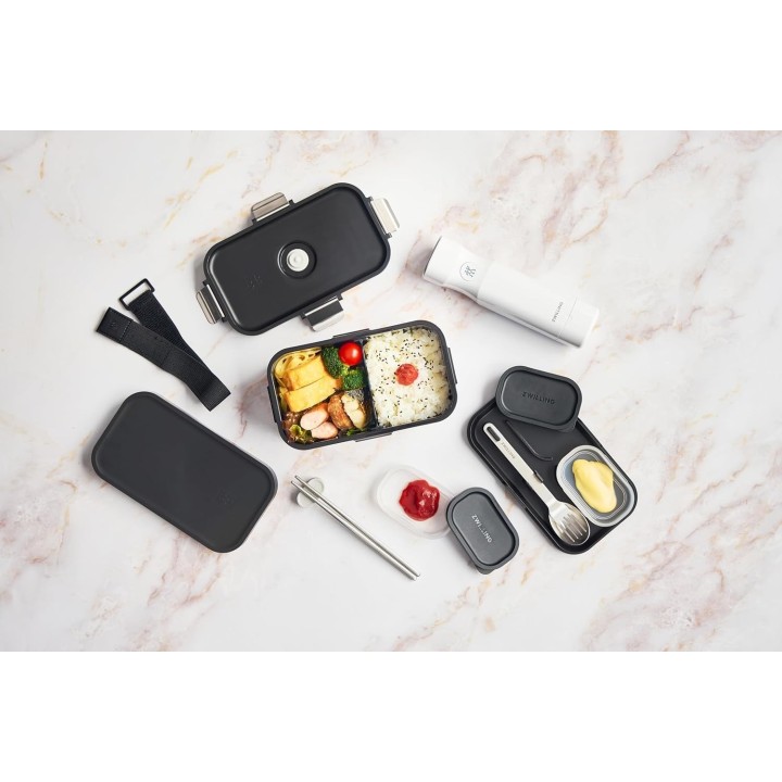 Zwilling Fresh & Save Bento Box Sottovuoto 800ml Nero - Japanzon