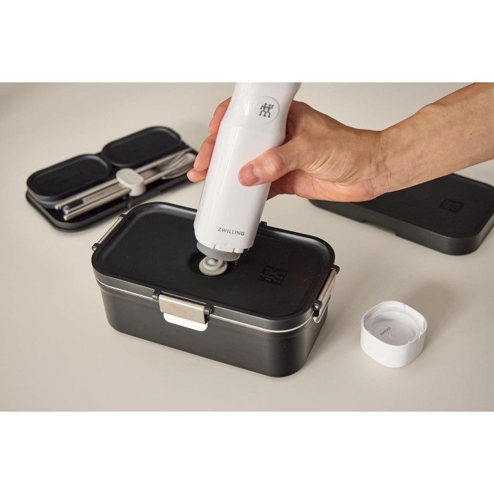 Zwilling Fresh & Save Bento Box Sottovuoto 800ml Nero - Japanzon