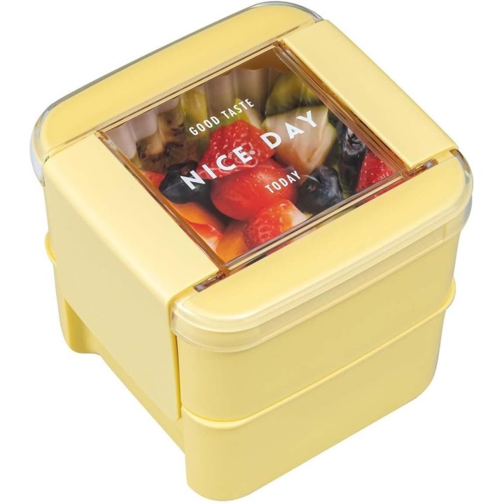 Lustroware 2-stöckige Bento-Box Mint 680ml Japanischer Import