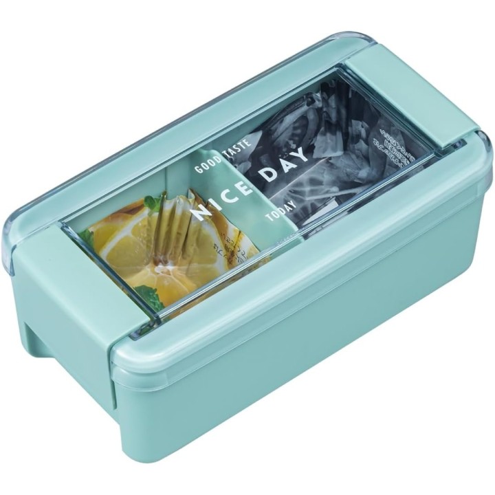Lustroware 2-stöckige Bento-Box Mint 680ml Japanischer Import