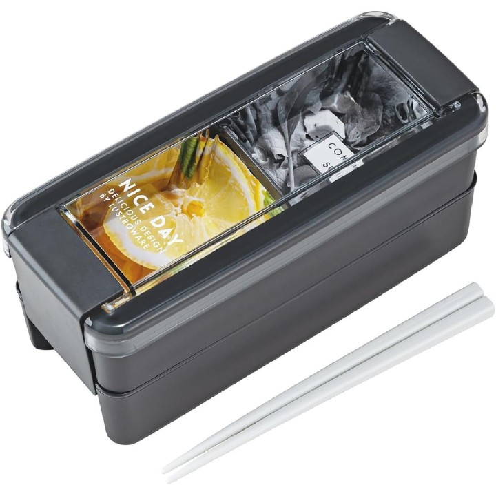 Lustroware 2-stöckige Bento-Box Mint 680ml Japanischer Import