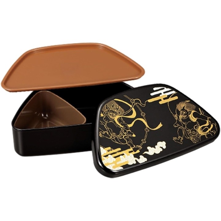 HAKOYA Boîte Bento Fuji Onigiri 460ml Maki-e Japonaise Authentique