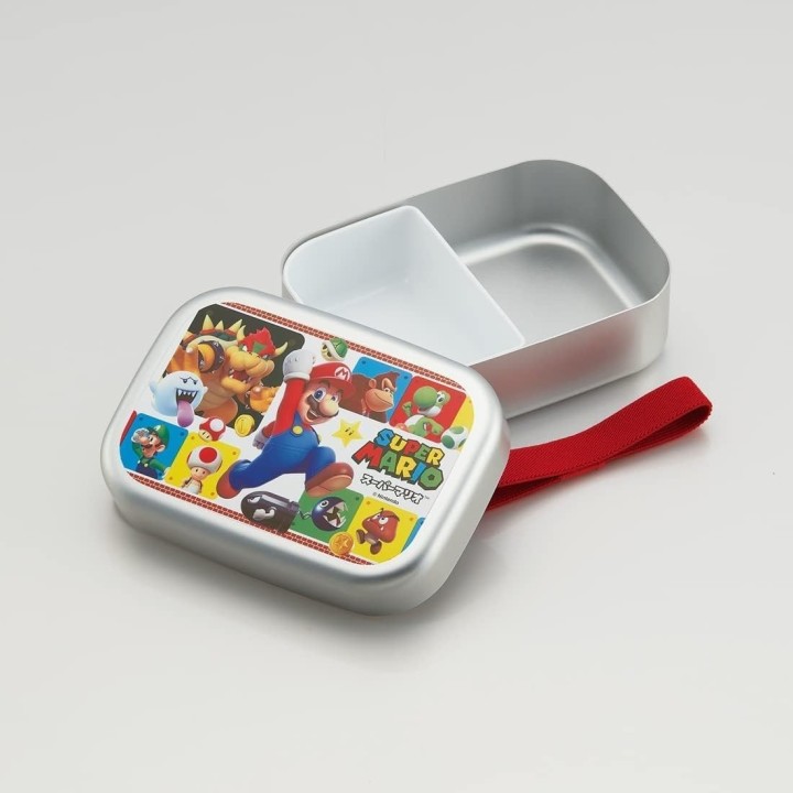 Boîte Bento Aluminium 370ml Super Mario Luigi Skater Japon