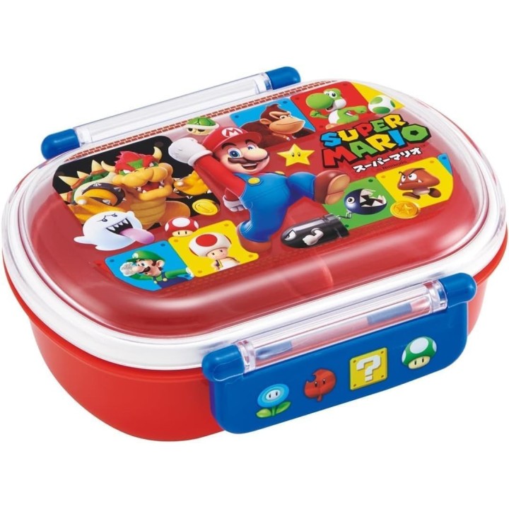 Boîte Bento Aluminium 370ml Super Mario Luigi Skater Japon