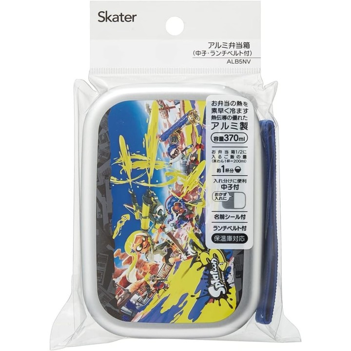 Bento Box Alluminio Splatoon 3 370ml Skater Giappone Bambini