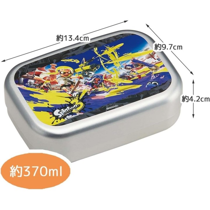 Bento Box Alluminio Splatoon 3 370ml Skater Giappone Bambini