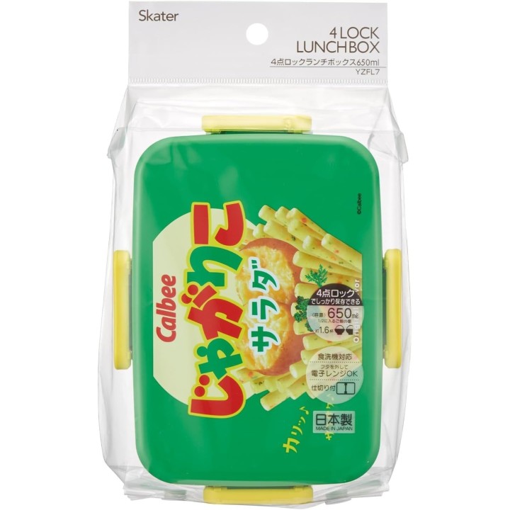 Jagariko Calbee Bento Box 650ml Skater - Japanischer Import