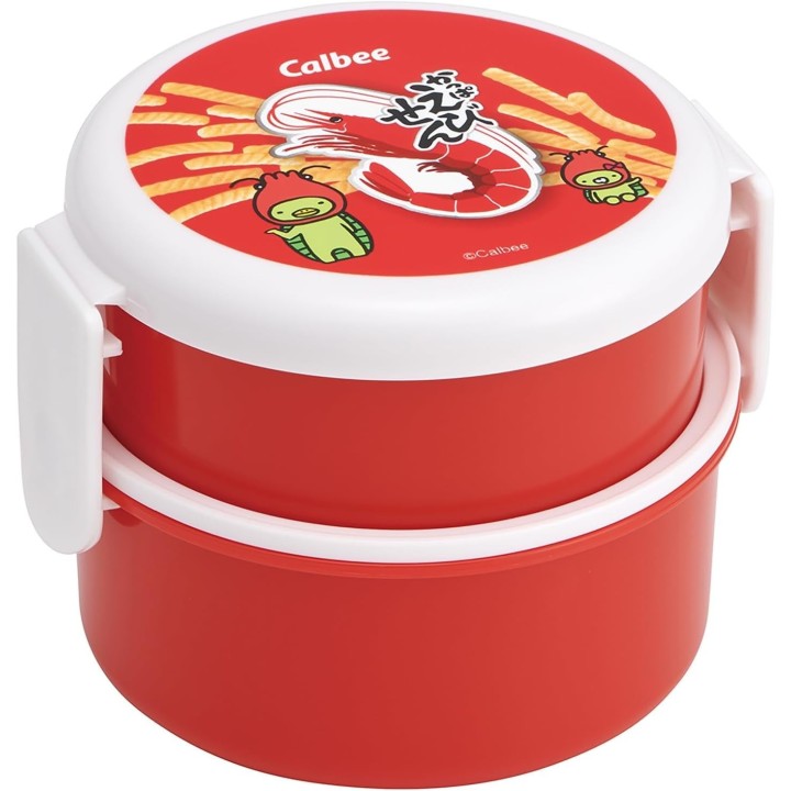 SKATER Bento Rond 2 Étages 500ml Jagariko Salad Made in Japan