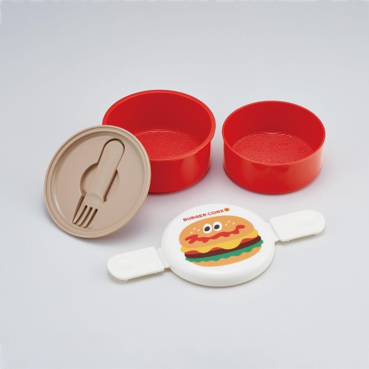 Skater Burger Conx Boîte Bento Ronde 500ml Import Japon