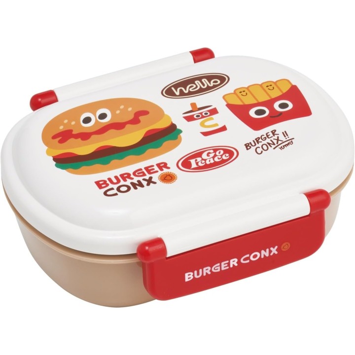 Skater Burger Conx Boîte Bento Ronde 500ml Import Japon
