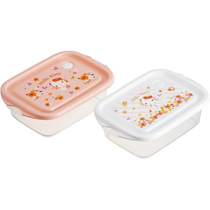 Skater Boîte Bento Hello Kitty 500ml 2 Étages Import Japonais