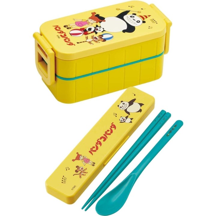 Boîte Bento Panda Kopanda Studio Ghibli 2 Étages 600ml Japon