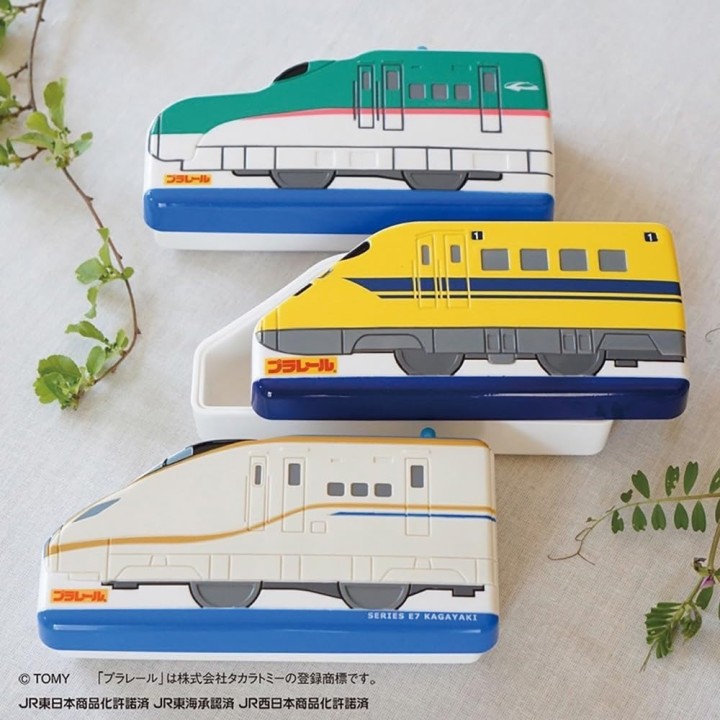 Skater Caja Bento Plarail Shinkansen Hayabusa E5 - Import Japón