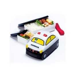Boîte Bento 3D Tomica Voiture Police 480ml - Import Japonais