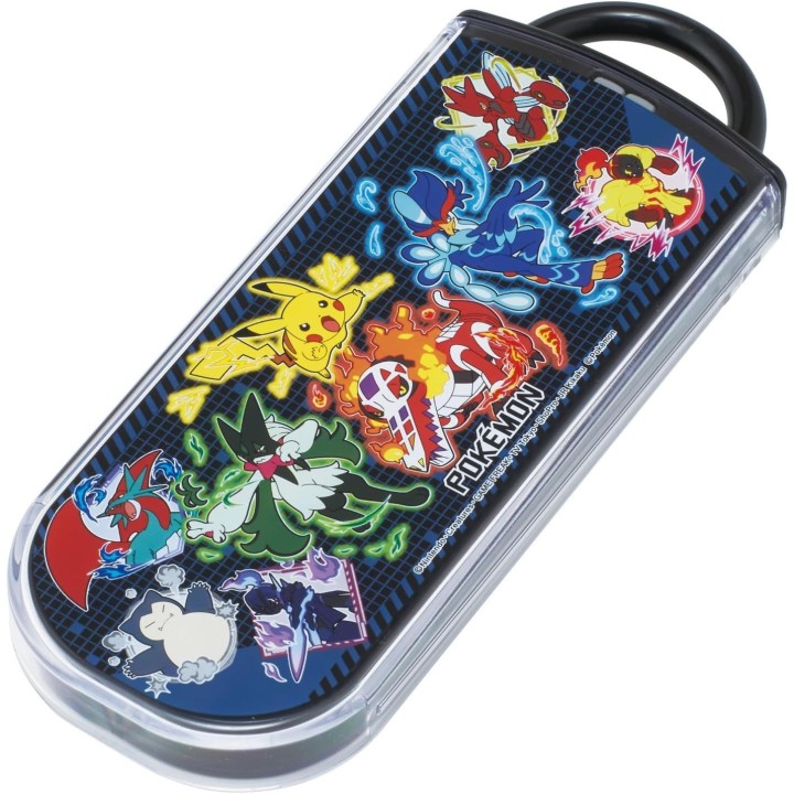 SKATER Set Trio Pokémon Bento Bacchette Cucchiaio Forchetta - JP