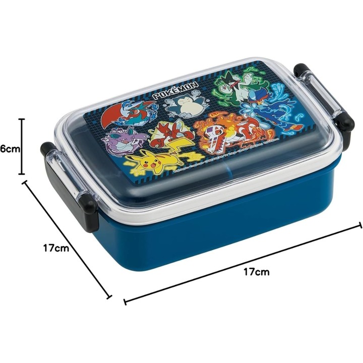 Skater Bento Box Pokémon Pikachu 450ml Importazione Giappone Ufficiale