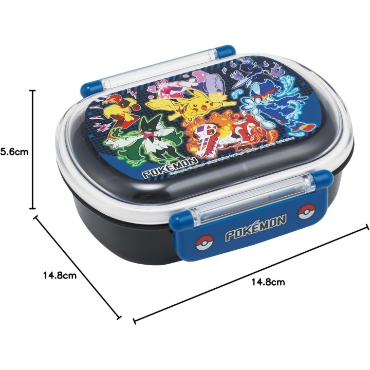 Caja Bento Pokémon Pikachu 360ml Skater - Importación Japonesa