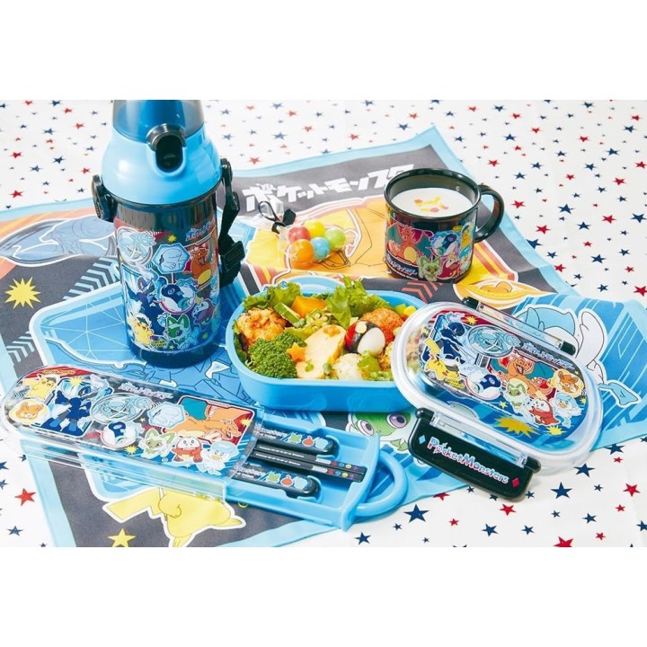 Caja Bento Pokémon Pikachu 360ml Skater Importación Japonesa