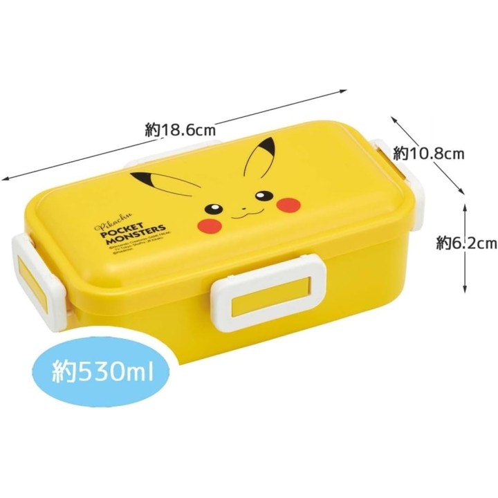 Skater Pokémon Pikachu Bento-Box 530ml Mikrowelle Japan